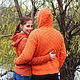 Sweater for woman "Di Caprio" Orange