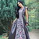 Уникальное вышитое платье "Лесная нимфа" ручная вышивка гладью, Dresses, Vinnitsa,  Фото №1