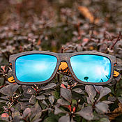 "Berrie Black" солнцезащитные очки из дерева, ручная работа