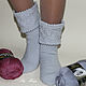 Socks with a pattern woolen, handmade. Socks. By Margo. Online shopping on My Livemaster.  Фото №2