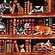 Купон панно США "КНИГИ+ купон КОТЫ" из Американского хлопка, Ткани, Москва,  Фото №1