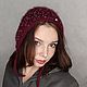 Cap with large sequins female adult cap-cap. Hood. Scarfland. Online shopping on My Livemaster.  Фото №2