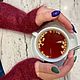 Элегантный свитер в цвете бордо. Свитеры. M-e-hand-knitted. Ярмарка Мастеров.  Фото №4