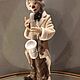 Lladro. Испания. «Клоун Сэм с саксофоном», Статуэтки, Москва,  Фото №1