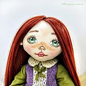 Кукла девочка-Рыбка авторская текстильная