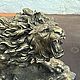 Лев бронза. Статуэтки. Бронзовый век (bronze-age). Интернет-магазин Ярмарка Мастеров.  Фото №2