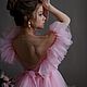 Розовое фатиновое платье Pink Dream. Платья. OLYA WHITE. Ярмарка Мастеров.  Фото №6