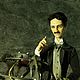 Nikola Tesla lamp in the steampunk style interior composition. Dolls. severiana. My Livemaster. Фото №4