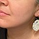 Серьги Transparency. Серьги классические. Yarche Blesk. Ярмарка Мастеров.  Фото №4