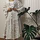  Ажурное пальто Связано крючком. Кардиганы. gvozdikadress. Ярмарка Мастеров.  Фото №6