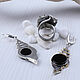 Кольцо: "Астро" с камнем оникс: серебряное украшение. Кольца. Shahinian Jewelry. Ярмарка Мастеров.  Фото №6