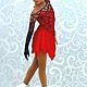 Dress for figure skating. Carnival costumes for children. Clothes for sports. Online shopping on My Livemaster.  Фото №2