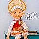 Иван да Марья. Интерьерные куклы в русском стиле. Подарок, сувенир. Интерьерная кукла. АВТОРСКИЕ КУКЛЫ. Анна Никитина (01anna-dolls). Ярмарка Мастеров.  Фото №5