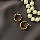 Винтаж: Серьги Monet. Серьги винтажные. Vintage_jewelry_nsk (Ольга и Светлана). Интернет-магазин Ярмарка Мастеров.  Фото №2