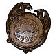 Часы из дерева Драконы, Часы классические, Санкт-Петербург,  Фото №1