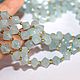 Аквмарин 8мм нить 33см. Бусины. Beads. Ярмарка Мастеров.  Фото №4