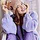 Purple cardigan. Cardigans. SHAPAR - knitting clothes. My Livemaster. Фото №5