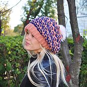 Hat and snood set in two turns 
