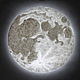 Заказать Настенный светильник - Луна (80 см) + пульт. Lampa-la-luna. Ярмарка Мастеров. . Настенные светильники Фото №3
