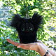 Маленький черный котенок , Мягкие игрушки, Майкоп,  Фото №1