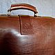 Саквояж - портфель «Vintage». Сумка через плечо. ALEX FLAIR • leather goods. Ярмарка Мастеров.  Фото №4