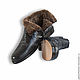 Winter boots made from Python Eugene. Boots. Exotic Workshop Python Fashion. Online shopping on My Livemaster.  Фото №2