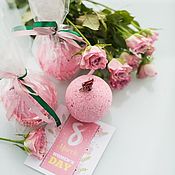 Косметика ручной работы handmade. Livemaster - original item Bath bombs in the assortment are a gift for women for any holiday. Handmade.