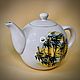Teapots: Bamboo Pearl / author's painting/. Teapots & Kettles. Creative workshop Cheerful porcelain. My Livemaster. Фото №6