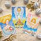 Gift box 'Christmas angel', Batik Gift Box. Gift Boxes. OlgaPastukhovaArt. My Livemaster. Фото №6
