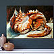 Painting red cat mainkun oil on canvas. Pictures. Yulia Berseneva ColoredCatsArt. My Livemaster. Фото №4