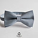 Tie Fog/ gray tie necktie for wedding party in grey, Ties, Moscow,  Фото №1