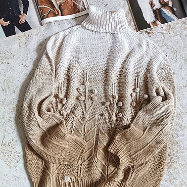 Одежда ручной работы. Ярмарка Мастеров - ручная работа Свитер "Прованс". Handmade.