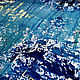 Order Abstract painting in blue tones in the office. larisa-chigirina (larisa-chigirina). Livemaster. . Pictures Фото №3
