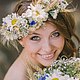 Венок на голову "Ромашковое настроение". Цветочный декор. Katerina. Yes, I Do. Decor. Ярмарка Мастеров.  Фото №5