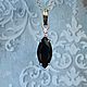 Diamond black pendant 5.50 ct buy. Necklace. luxuryclub. My Livemaster. Фото №6