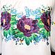 Order Women's embroidered blouse 'Peonies' LR2-252. babushkin-komod. Livemaster. . Blouses Фото №3