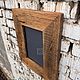 Фоторамка из старого дуба. Фоторамки. Магазин старых досок Greyboard (greyboard). Ярмарка Мастеров.  Фото №6
