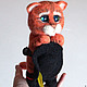 Кот в сапогах из Шрека игрушка. Мягкие игрушки. ToysMari (handmademari). Интернет-магазин Ярмарка Мастеров.  Фото №2