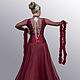 Платье для бальных танцев стандарт HOT BURGUNDY. Платья. EleganceTS. Интернет-магазин Ярмарка Мастеров.  Фото №2