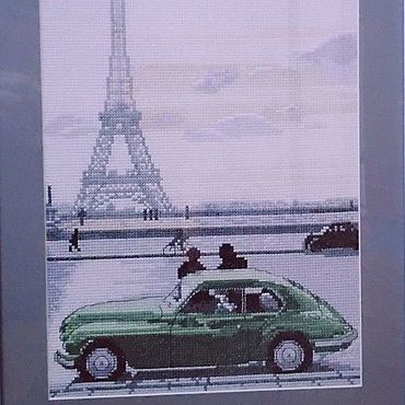 Картины и панно ручной работы. Ярмарка Мастеров - ручная работа Картины: Paris Eiffel Tower. Handmade.