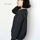 Graphite jumper for women. Jumpers. CUTE-KNIT by Nata Onipchenko. My Livemaster. Фото №6
