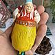 Винтаж: Баба Яга елочная игрушка СССР. Игрушки винтажные. Елочные игрушки из СССР. Интернет-магазин Ярмарка Мастеров.  Фото №2