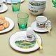 Винтаж: Villeroy & Boch столовые ложки Play, желтые. Столовые приборы винтажные. Подвальчик замка Штоссберг. Ярмарка Мастеров.  Фото №4