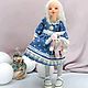Заказать Шарнирная куколка Айка с розовым Заем. Светлана Соколова Finist Doll. Ярмарка Мастеров. . Шарнирная кукла Фото №3