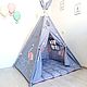Вигвам фламинго. Вигвам. Маргарита tipi_workshop. Интернет-магазин Ярмарка Мастеров.  Фото №2