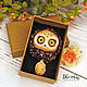 Brooch owl. Brooches. 2sovy. My Livemaster. Фото №6