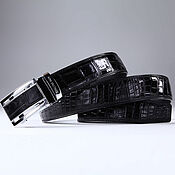 Аксессуары handmade. Livemaster - original item Genuine Crocodile Leather Belt IMA3010B1. Handmade.