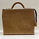 Dandy leather briefcase bag, Brief case, Nizhny Novgorod,  Фото №1