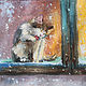 Oil painting ' Kitten in heat', Pictures, Nizhny Novgorod,  Фото №1