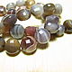 Agate Botswana faceted tablet 10h7 mm. Beads1. Elena (luxury-fittings). Online shopping on My Livemaster.  Фото №2